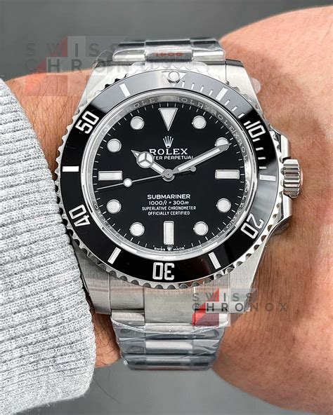 rolex no date watches|2023 submariner no date 124060.